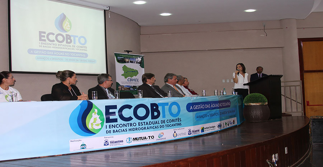 Gestão das águas domina debate no Ecob 2016 no Tocantins