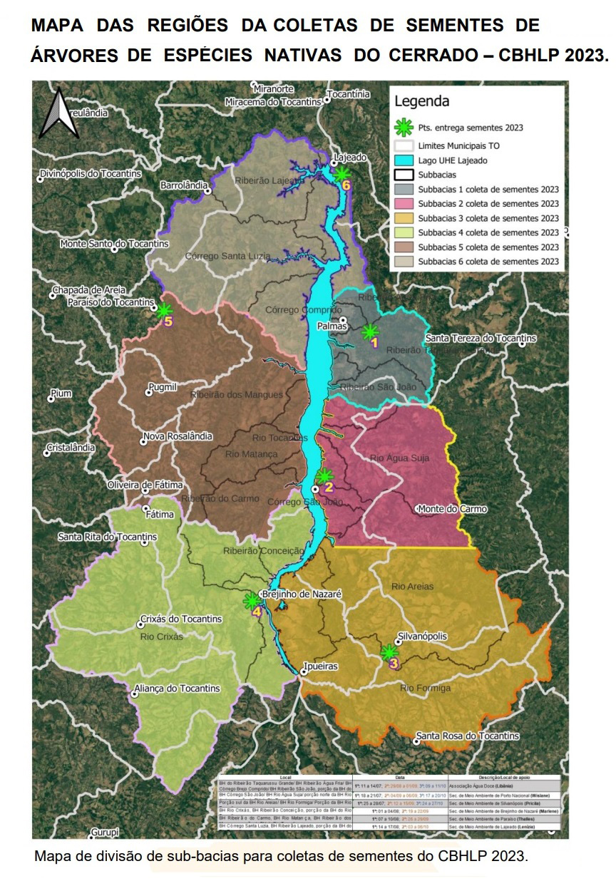 MAPA REGIÕES COLETA III