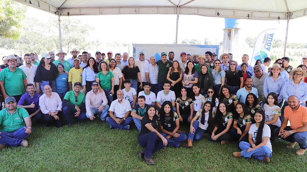 CBHRF participa da entrega da 1ª etapa do Projeto Plantando Água em Formoso do Araguaia